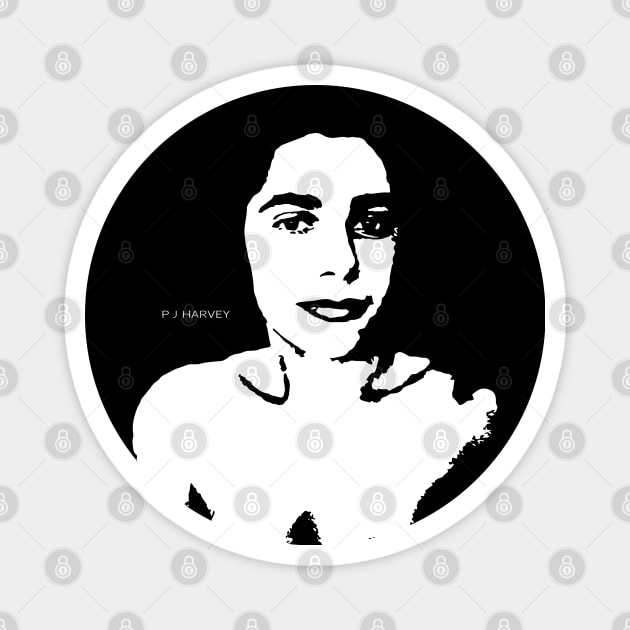 PJ Harvey Magnet by ProductX